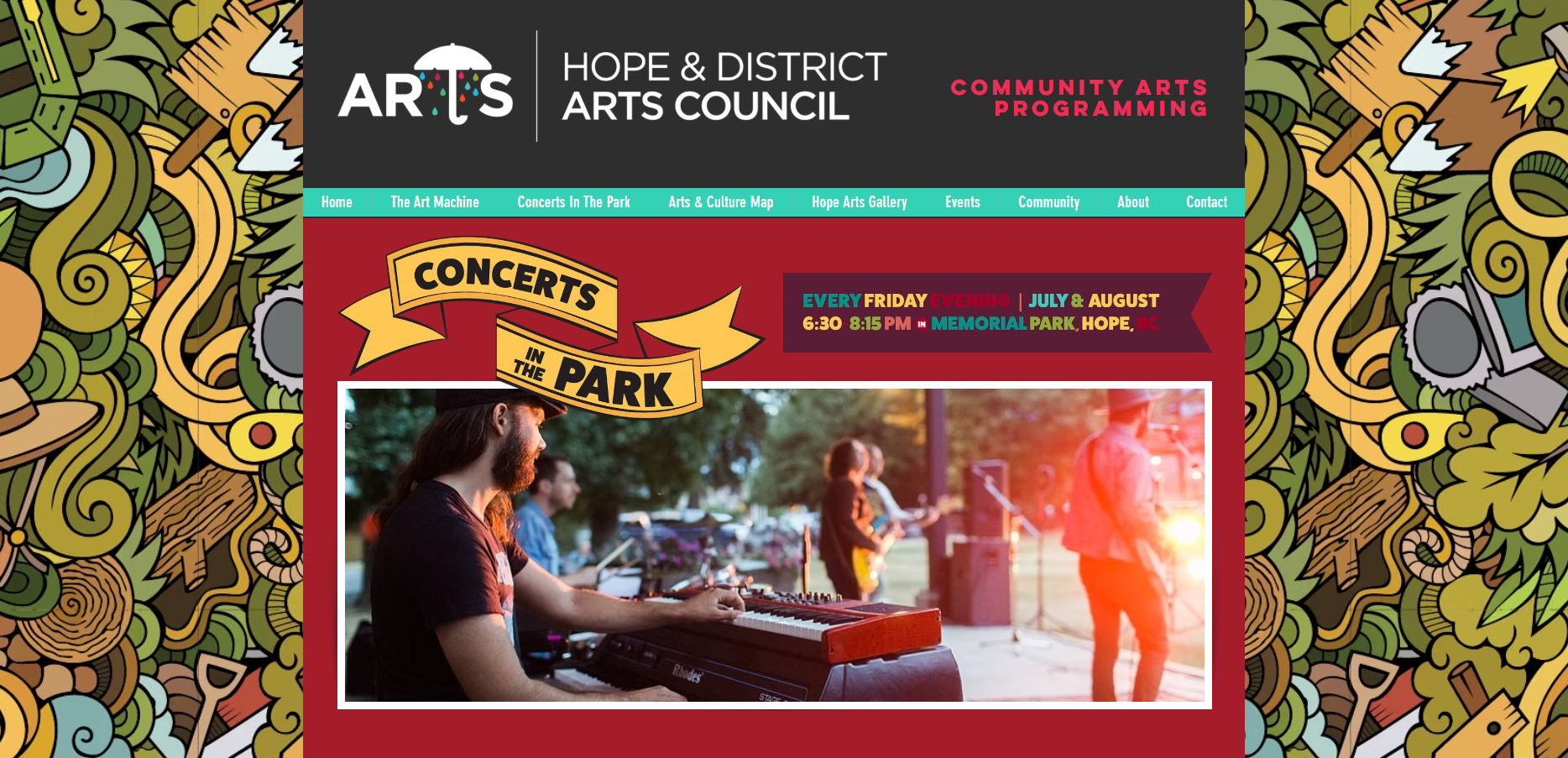 Concerts in the Park Hope @ Hope Memorial Park
